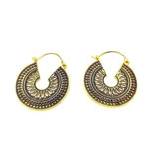 Boho Gold Tone Earrings
